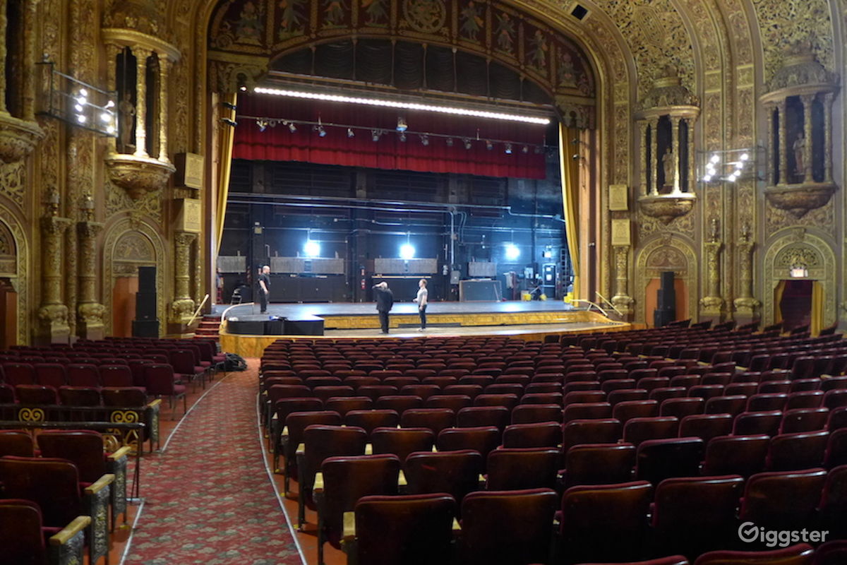 Huge Theater With Stunning Interior | Rent this location on Giggster
