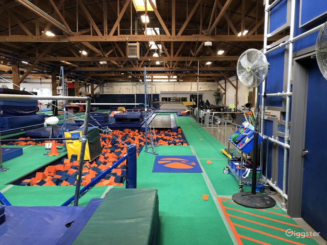 LA's Largest Gymnastics Facility, Built In 2016 Rent this location on