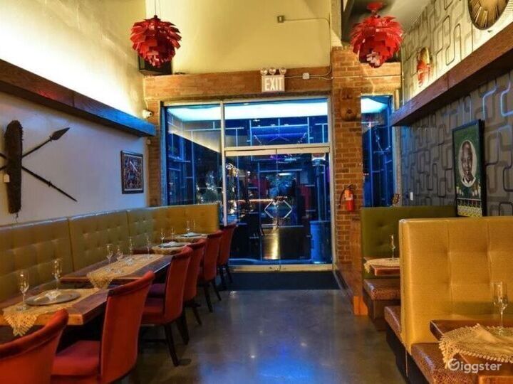 Elegantly Rustic Caribbean Restaurant in Brooklyn | Rent this location