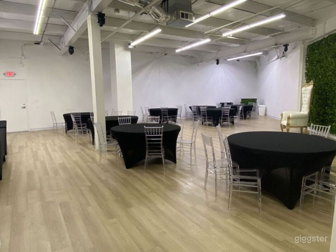 Pre-Decorated Garden-Themed Event Space Photo 4