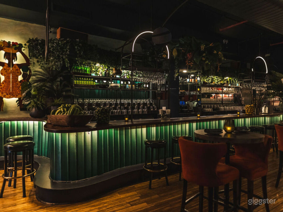 Bar in our main dining room