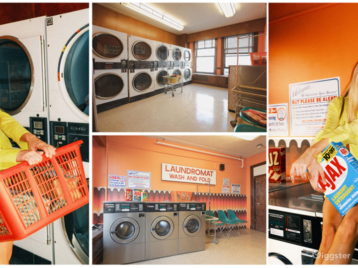 24 hrs Downtown DTLA Retro Laundromat Rent this location on Giggster