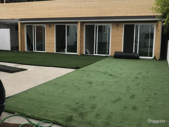 600 sq ft Studio on the back lot of compound.