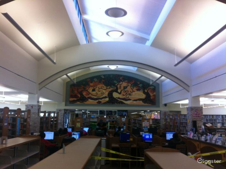 Public library in Delmont Garden Branch Rent this location on Giggster