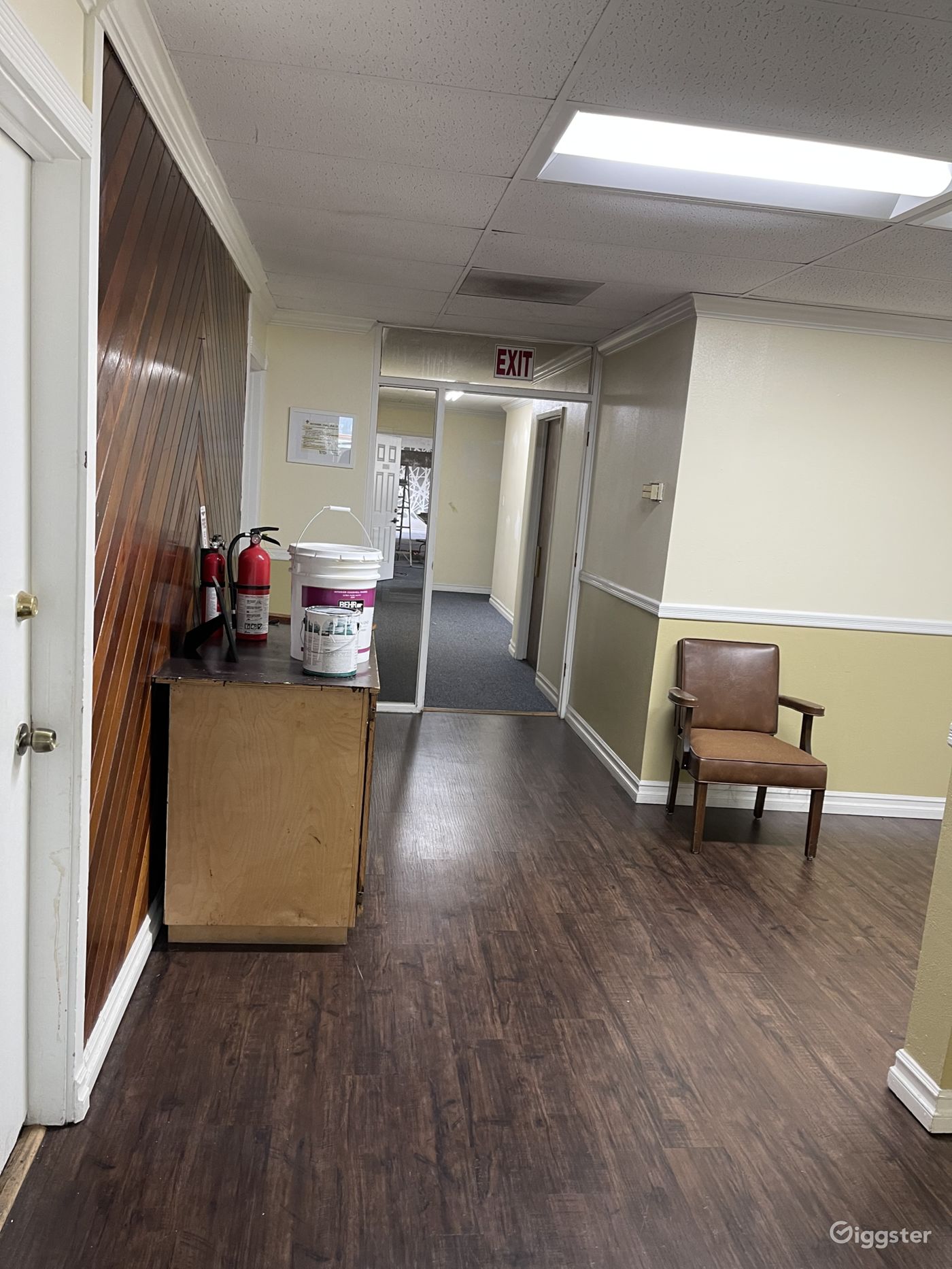 Open commercial/church space. | Rent this location on Giggster