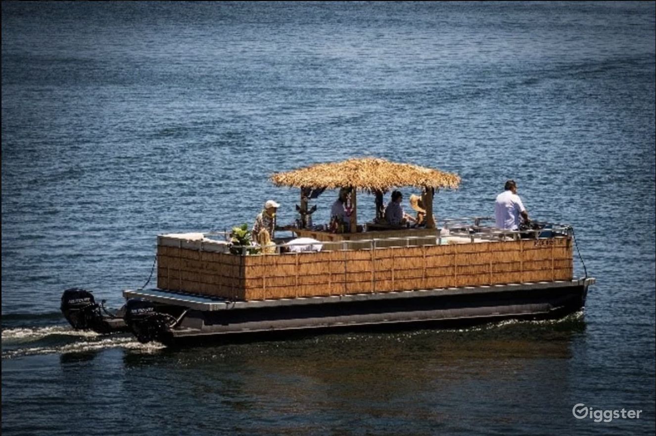 Tiki Bar Party Boat (Up to 12 Guests) | Rent this location on Giggster