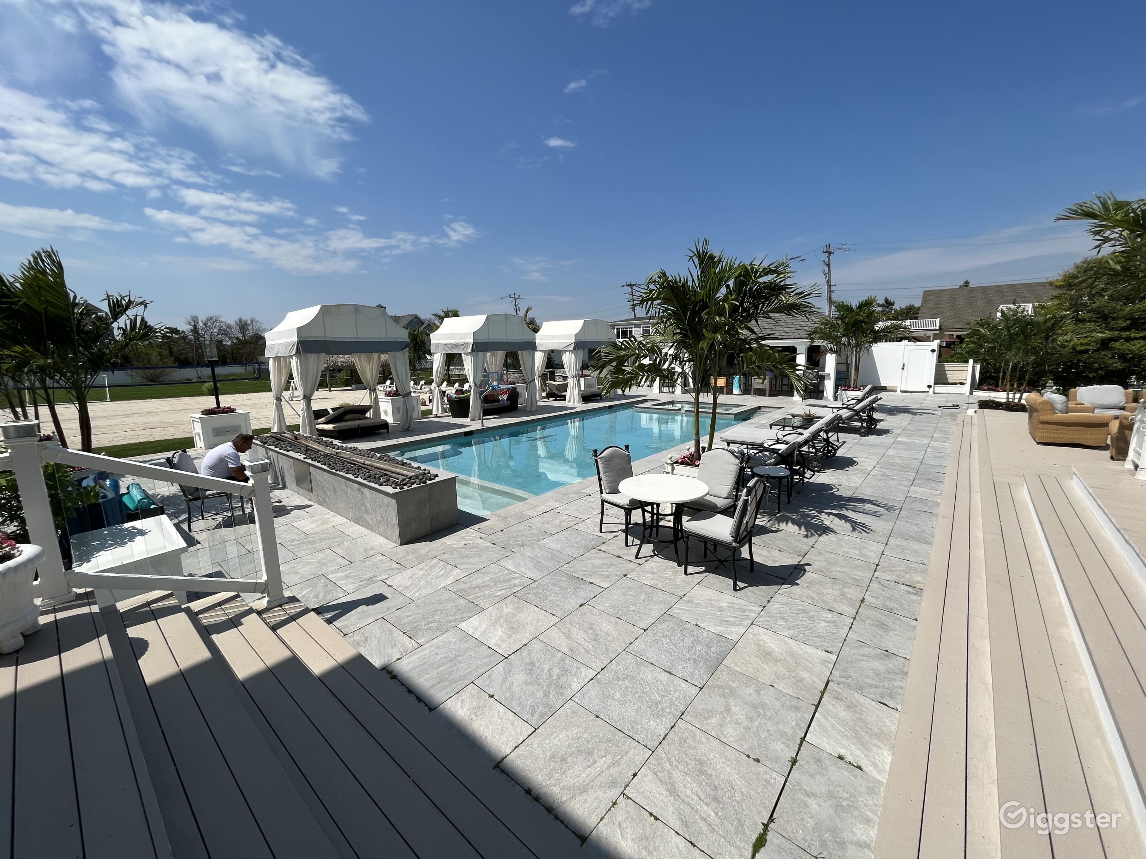 Jersey Beachfront Compound with Private Beach Rent this location on