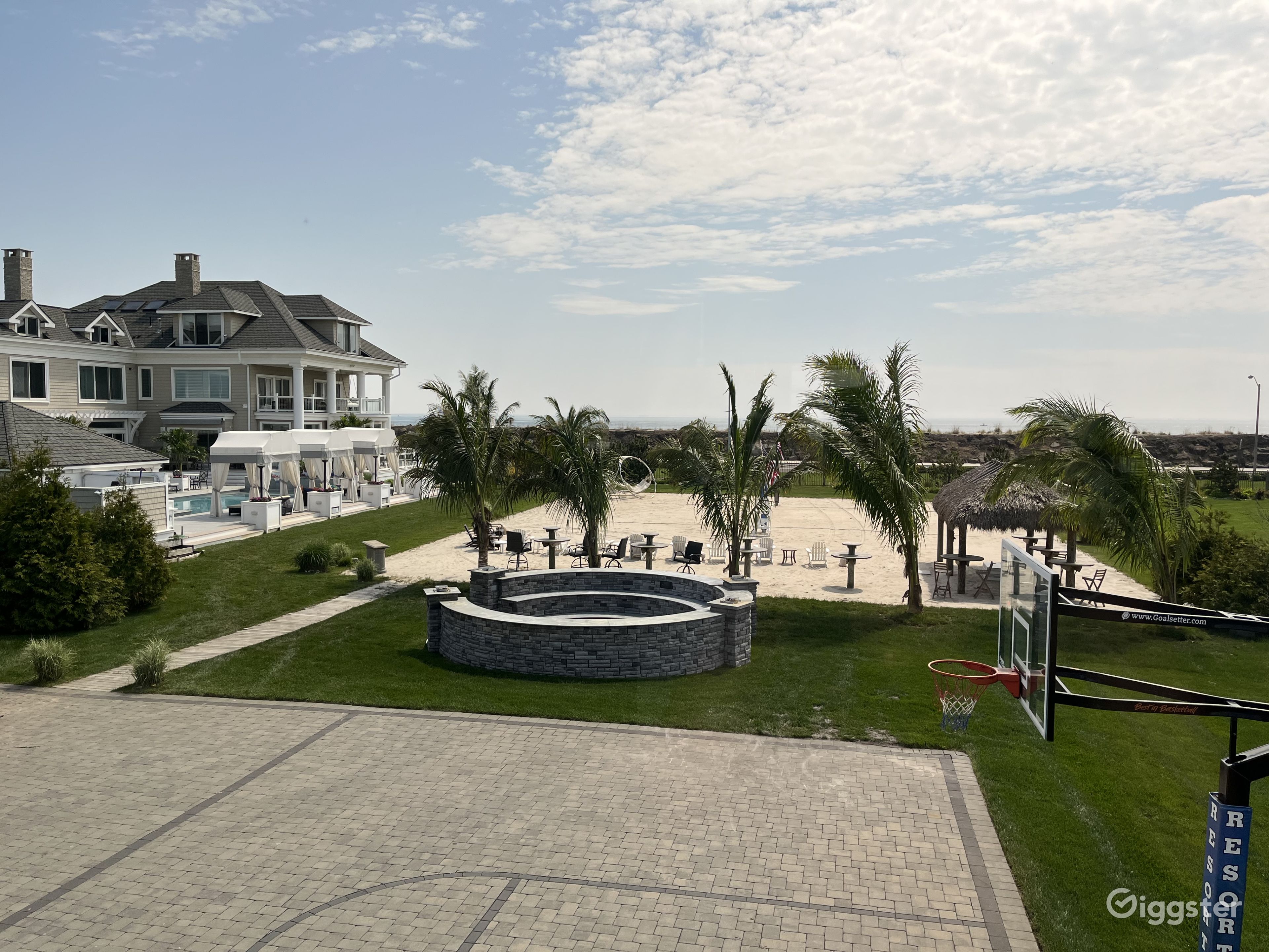 Jersey Beachfront Compound with Private Beach Rent this location on