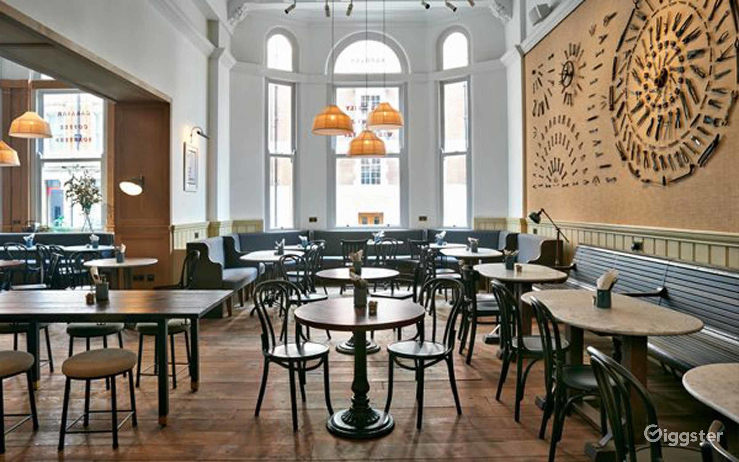 Victorian Coffeehouse in Bloomsbury, London Rent this location on