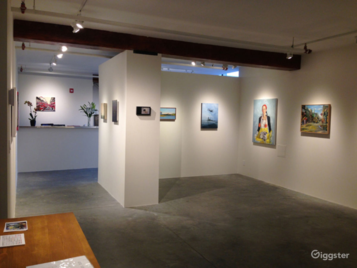 Art Gallery in Boston's South End Arts District Rent this location on