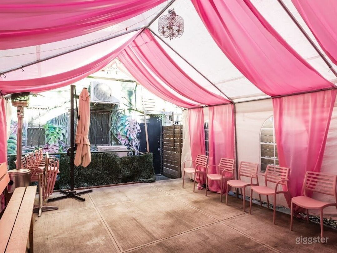 Pink Modern Spot w/ a speakeasy &amp; Tropical Vibe Photo 4