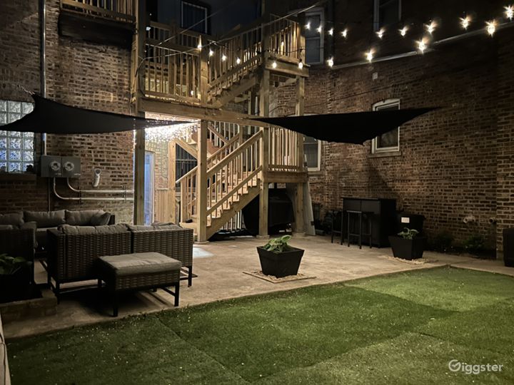 Intimate & Trendy Chicago Lawn Outdoor Event Space Rent this location