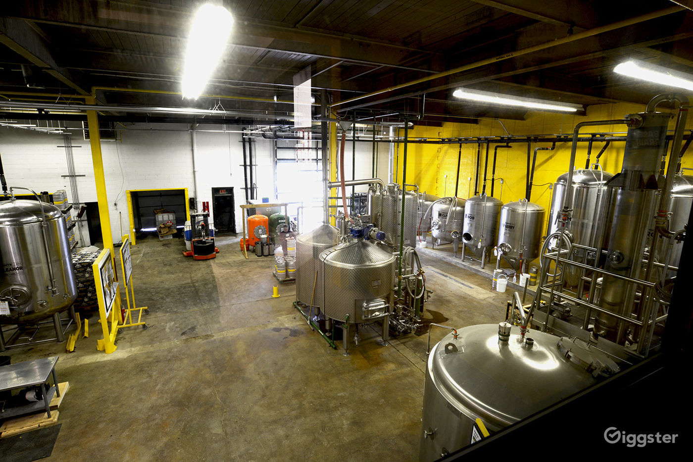 Large Bright Industrial Brewery Space! Rent this location on Giggster
