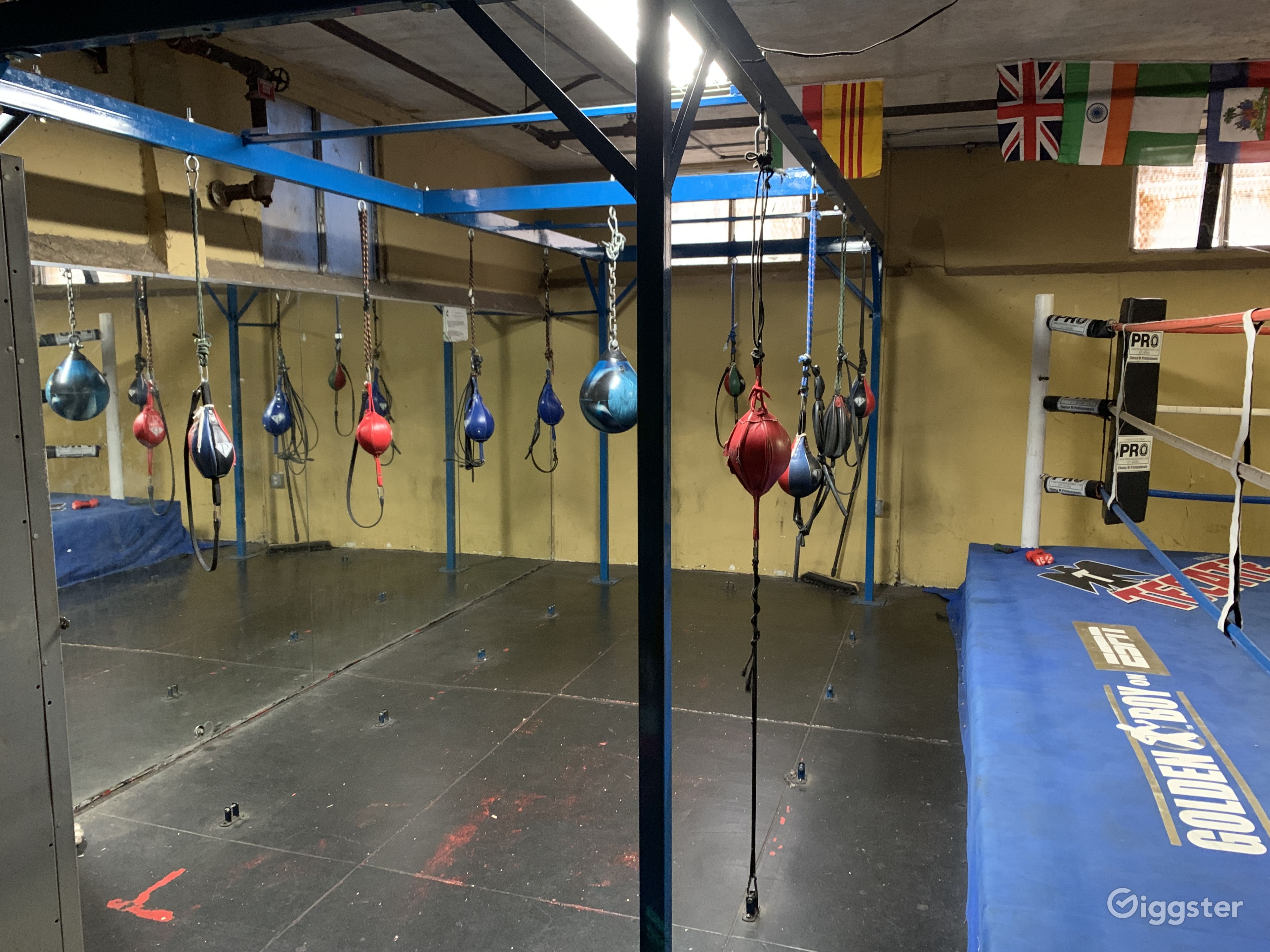 South LA Boxing Ring and Gym for Production Rent this location on Giggster