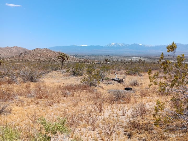Desert land with a view in Lake LA. 2.41 acres Rent this location on