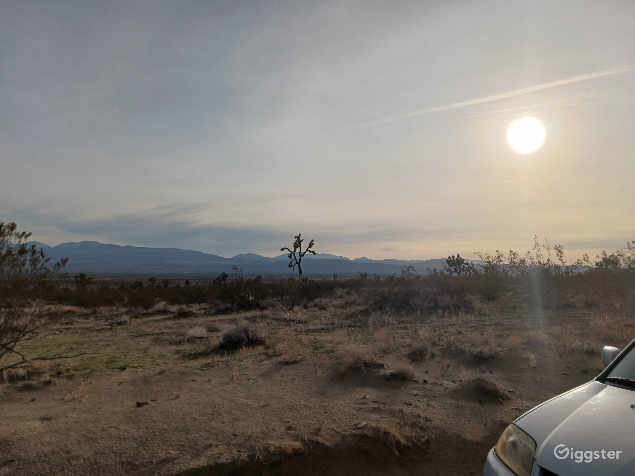 Desert land with a view in Lake LA. 2.41 acres Rent this location on