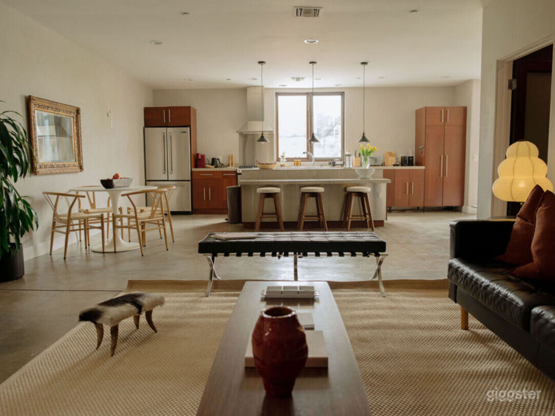Designer Loft — Bright, Airy, Mid-Century Modern | Rent this location ...