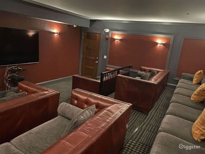 Plush Theater Room in Danvers Rent this location on Giggster