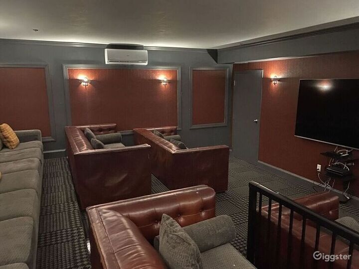 Plush Theater Room in Danvers Rent this location on Giggster