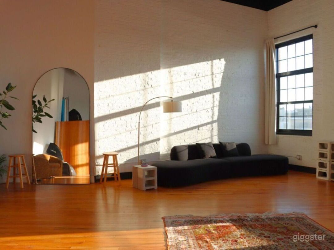Natural Light Brooklyn Loft Studio for Photo, Social & Video | Rent ...