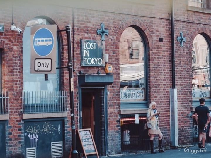 Japanese inspired basement bar in Manchester Rent this location on