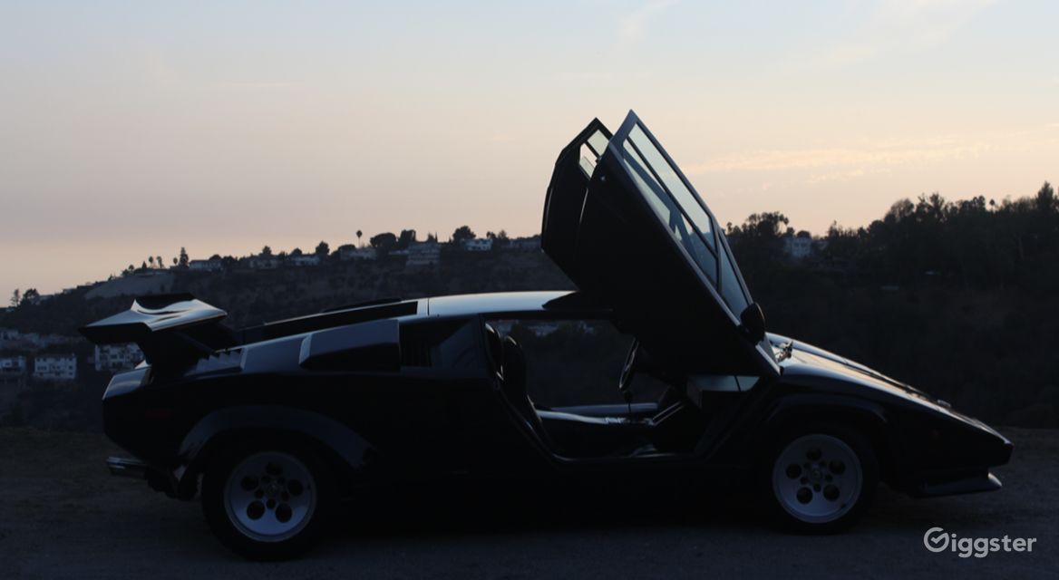 Black Countach Rent this location on Giggster