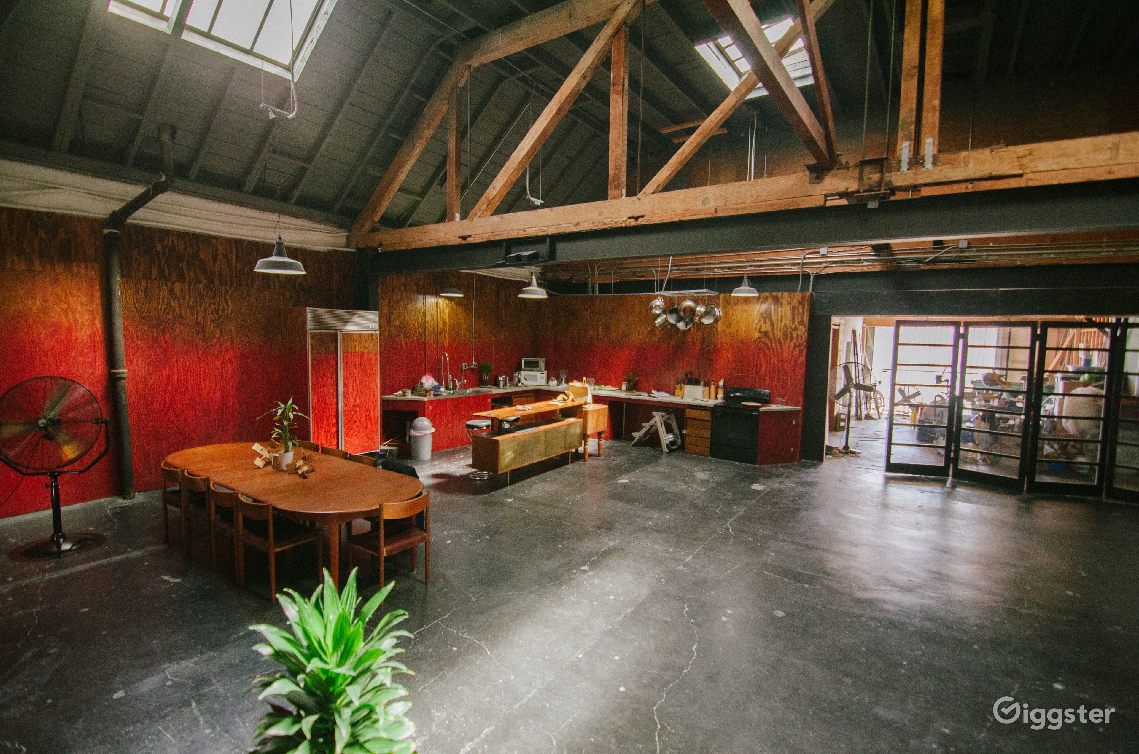 Hip Industrial Warehouse Loft Space Downtown LA | Rent this location on ...