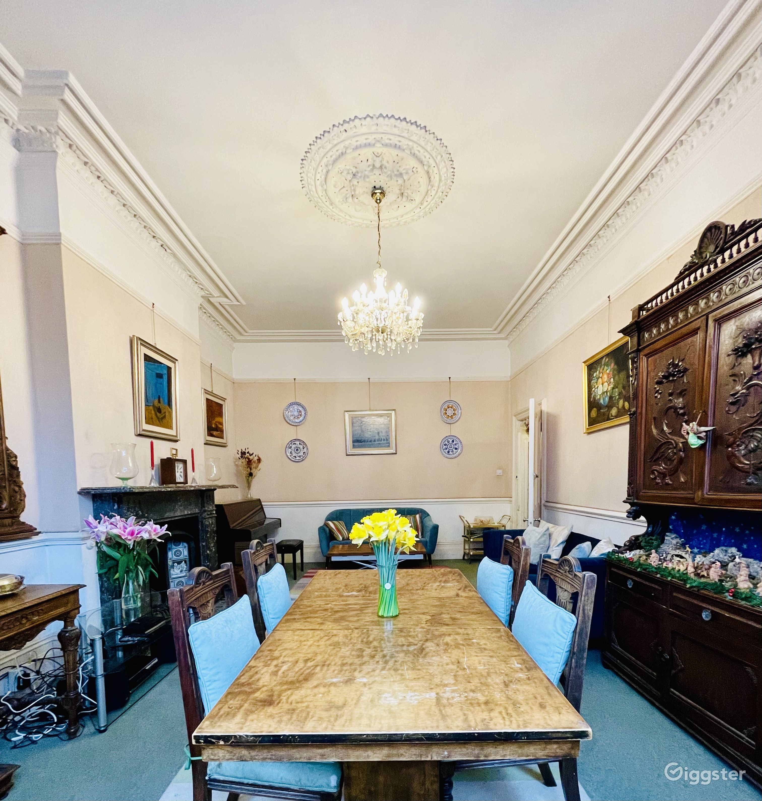 Victorian Period Living Room