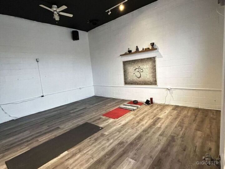 Yoga studio for rent. Rent this location on Giggster
