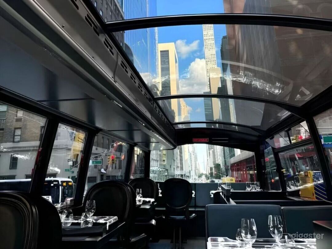 Top-of-the-Range Double-Decker Restaurant Bus Photo 2