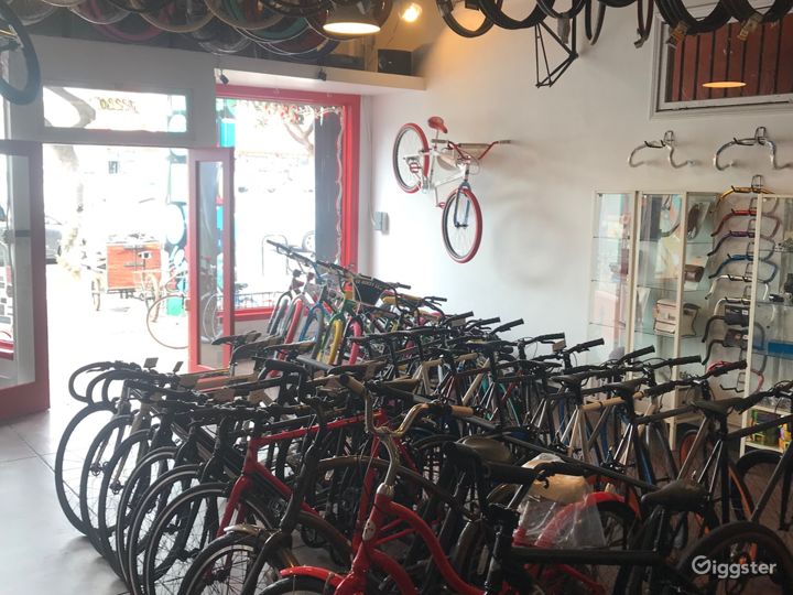 Boutique Bicycle Shop Rent this location on Giggster