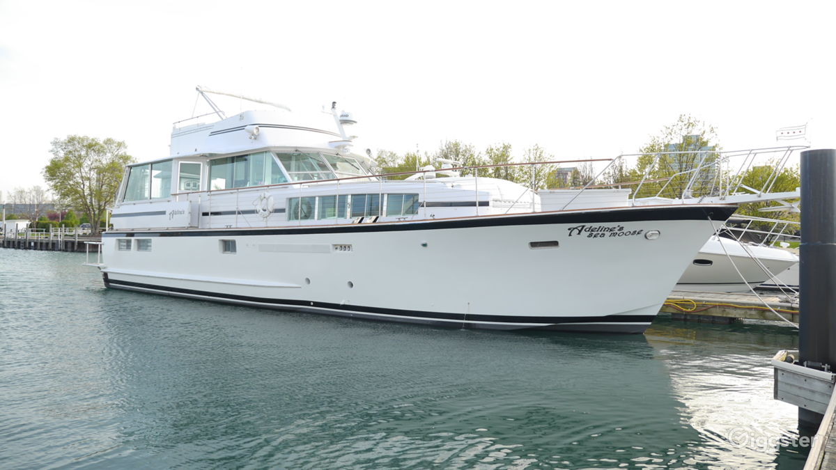 Adeline's Sea Moose, Chicago Private Yacht Rentals Rent this location on Giggster
