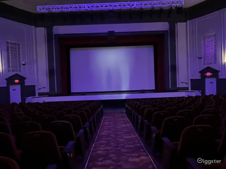Old Movie Theatre & Town Hall Rent this location on Giggster