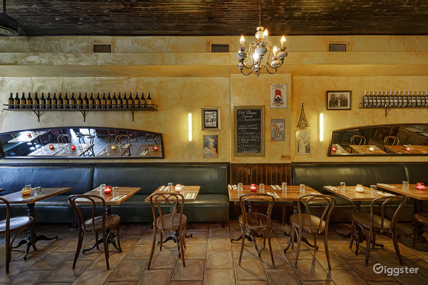 Cozy French Bistro Rent this location on Giggster