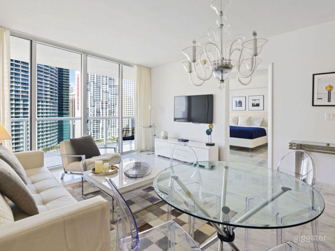 Sleek High-Rise Condo with Skyline Views | Rent this location on Giggster
