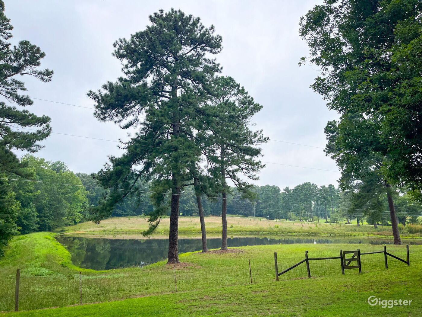 Expansive 70s ranch home, lake and large pasture. Rent this location