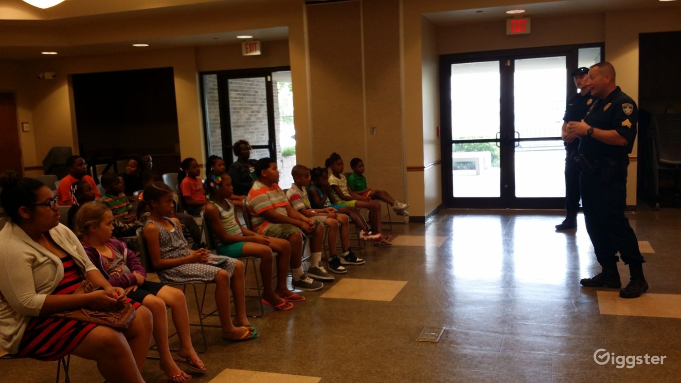 Wellkept library Meeting Room in Delmont Garden Rent this location on Giggster