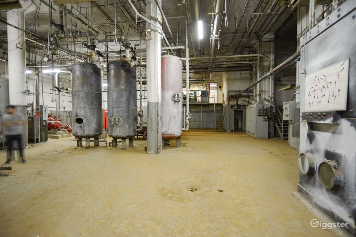 Amazing Industrial Boiler Room Rent this location on Giggster
