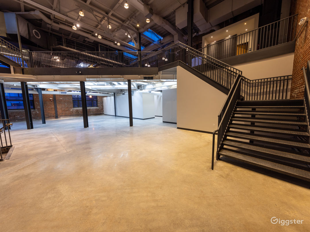 Large and Bright Brick Lined Event Space Photo 1