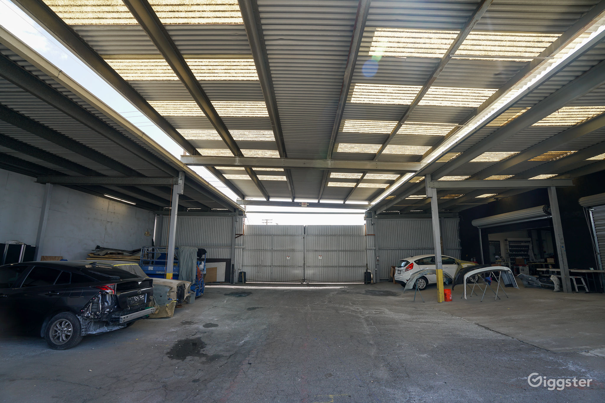 Car dealership/showroom/warehouse in Burbank! Rent this location on Giggster