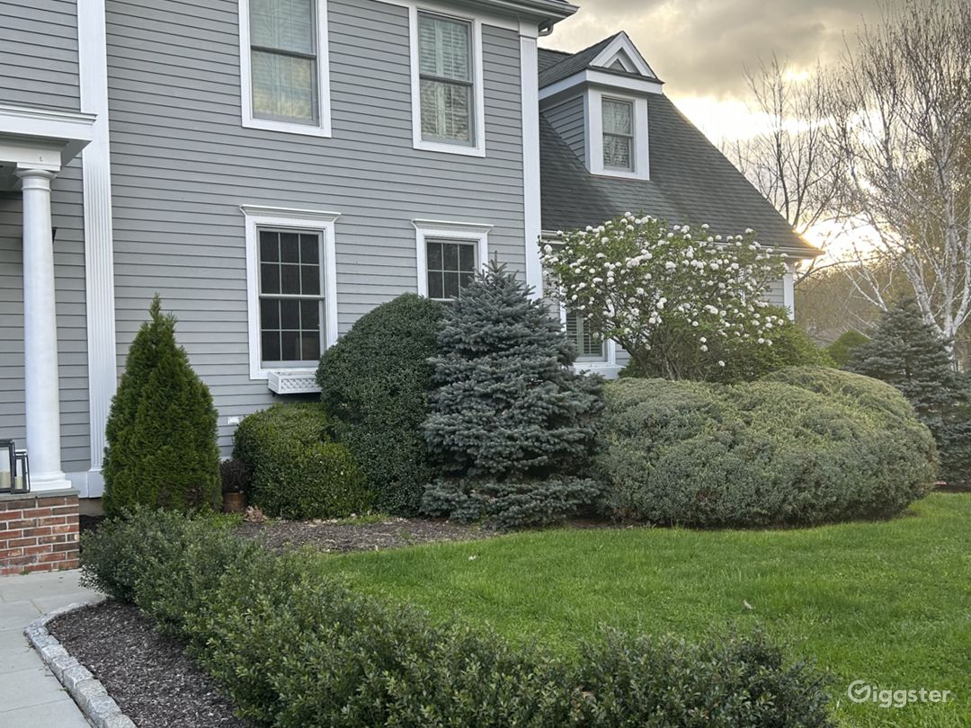Front of house - left 