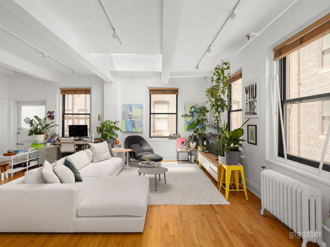 Colorful, Modern Loft with Skylight & Private Terrace | Rent this ...