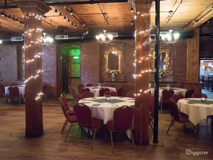 Semi-Formal Brick-Lined Event Space (Full Buyout) Photo 3