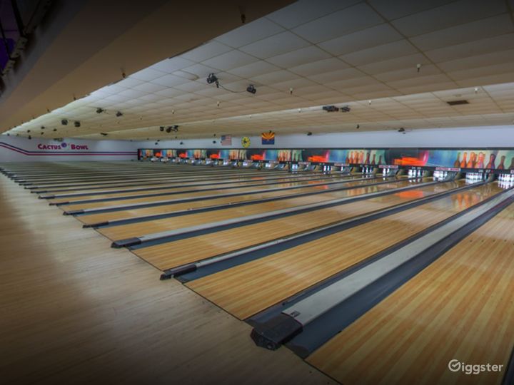 A Bright and Ambient Bowling Alley in Tucson (Full Buyout) Rent this