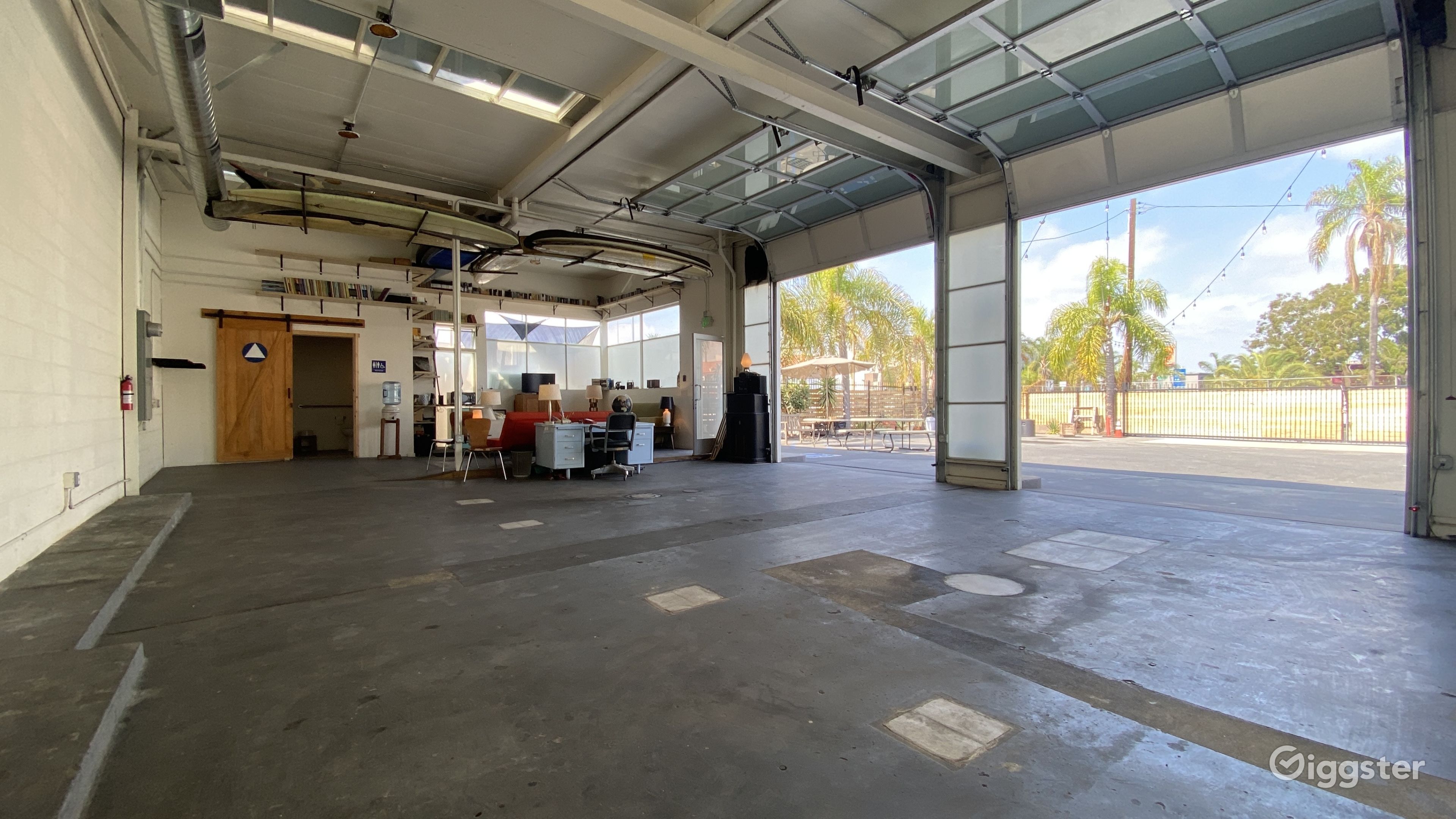 "THE SHOP" , Renovated Mid Century Auto shop Rent this location on