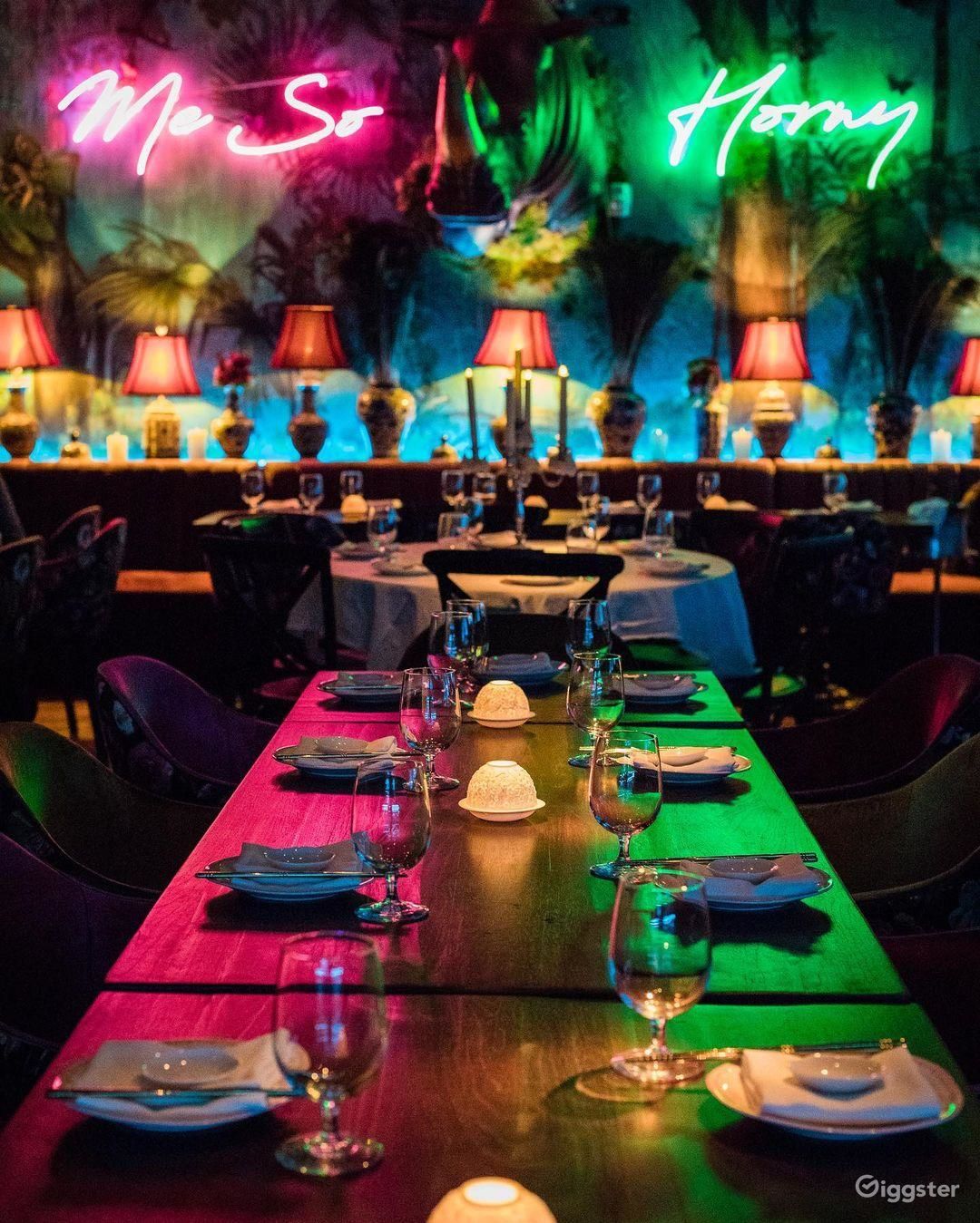 Chic Restaurant with Picturesque Event Spaces in Miami Beach (Full
