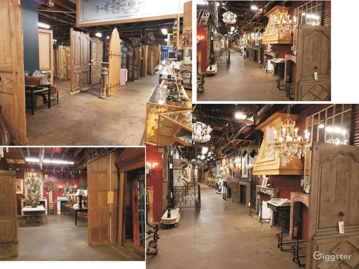 Unique Architectural Antiques Warehouse Rent this location on Giggster