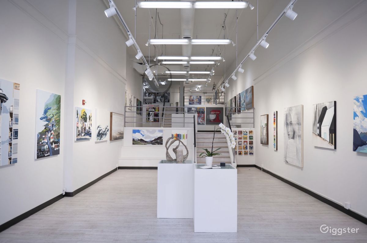 Spacious Pioneer Square Art Gallery Rent this location on Giggster