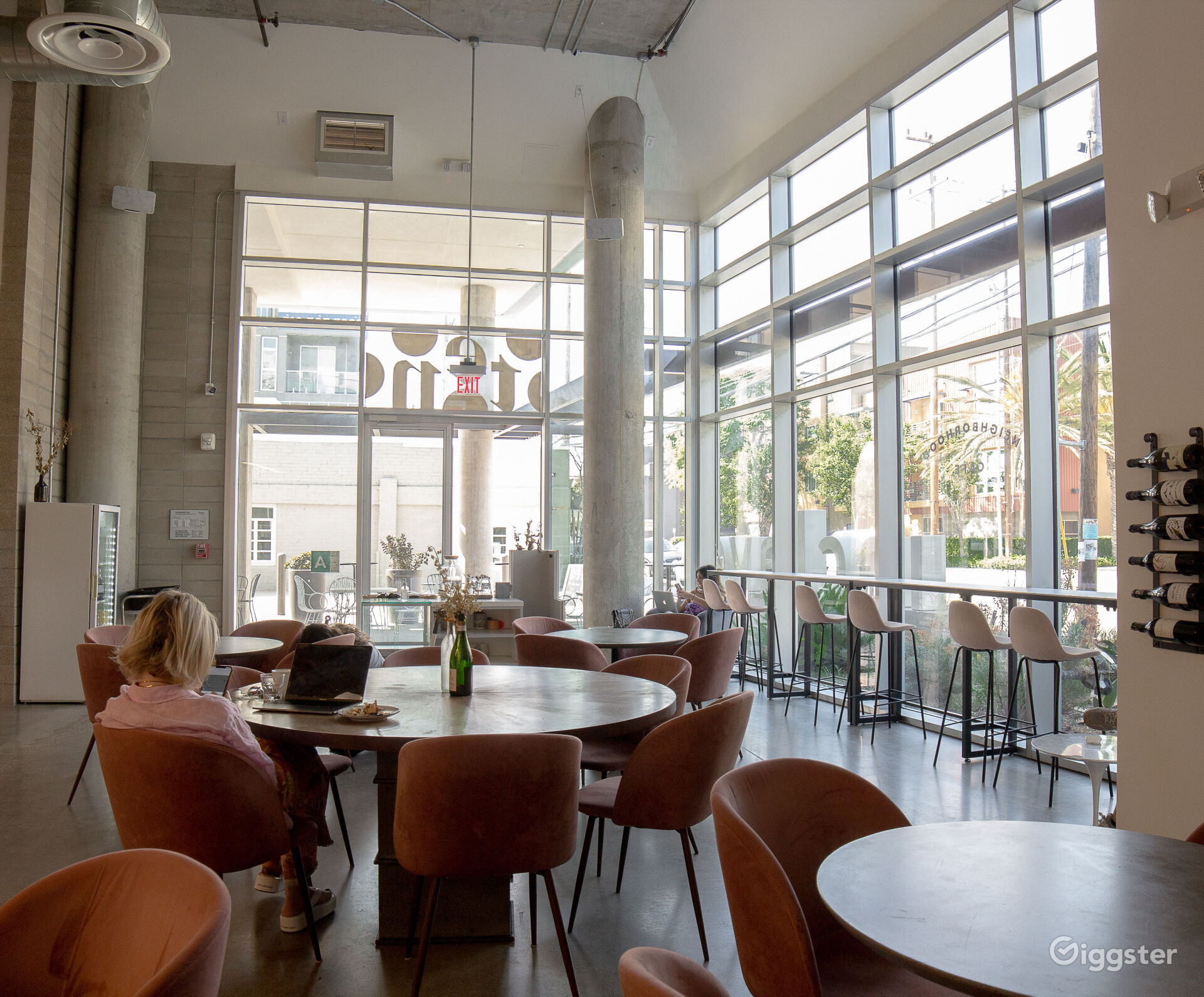 Beautiful Cafe + Wine Bar on the Westside Rent this location on Giggster