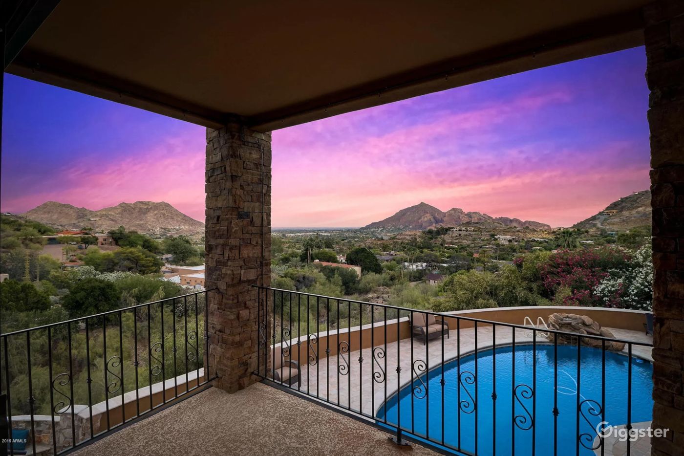Castle in the hills overlooking Camelback Mountain Rent this location